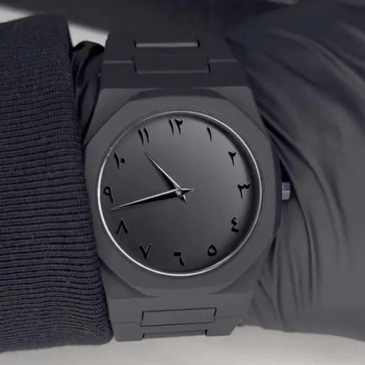 Arabic Aura Watch Black