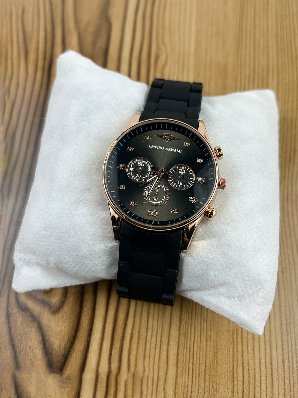 Stylist Emporio Armani Watch for Men Black