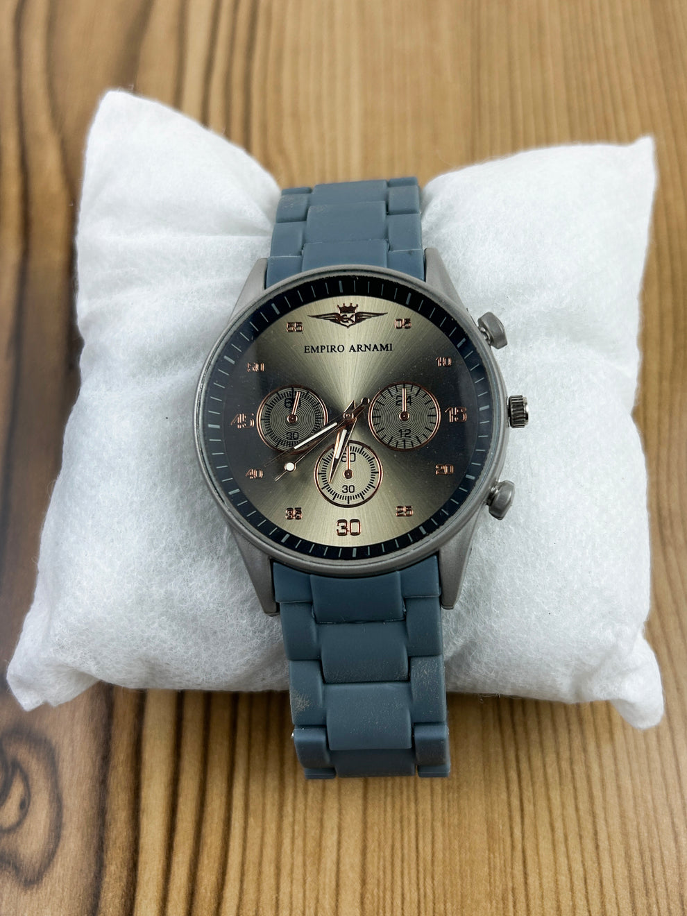 Stylist Emporio Armani Watch for Men Grey