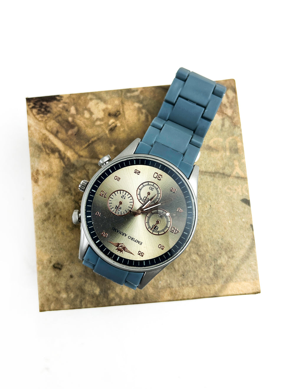 Stylist Emporio Armani Watch for Men Grey