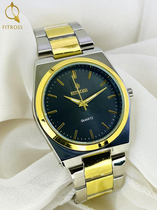 Men’s Water Resistant Quartz Chain Strap watch
