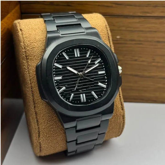 Men's Formal Analogue Watch Black