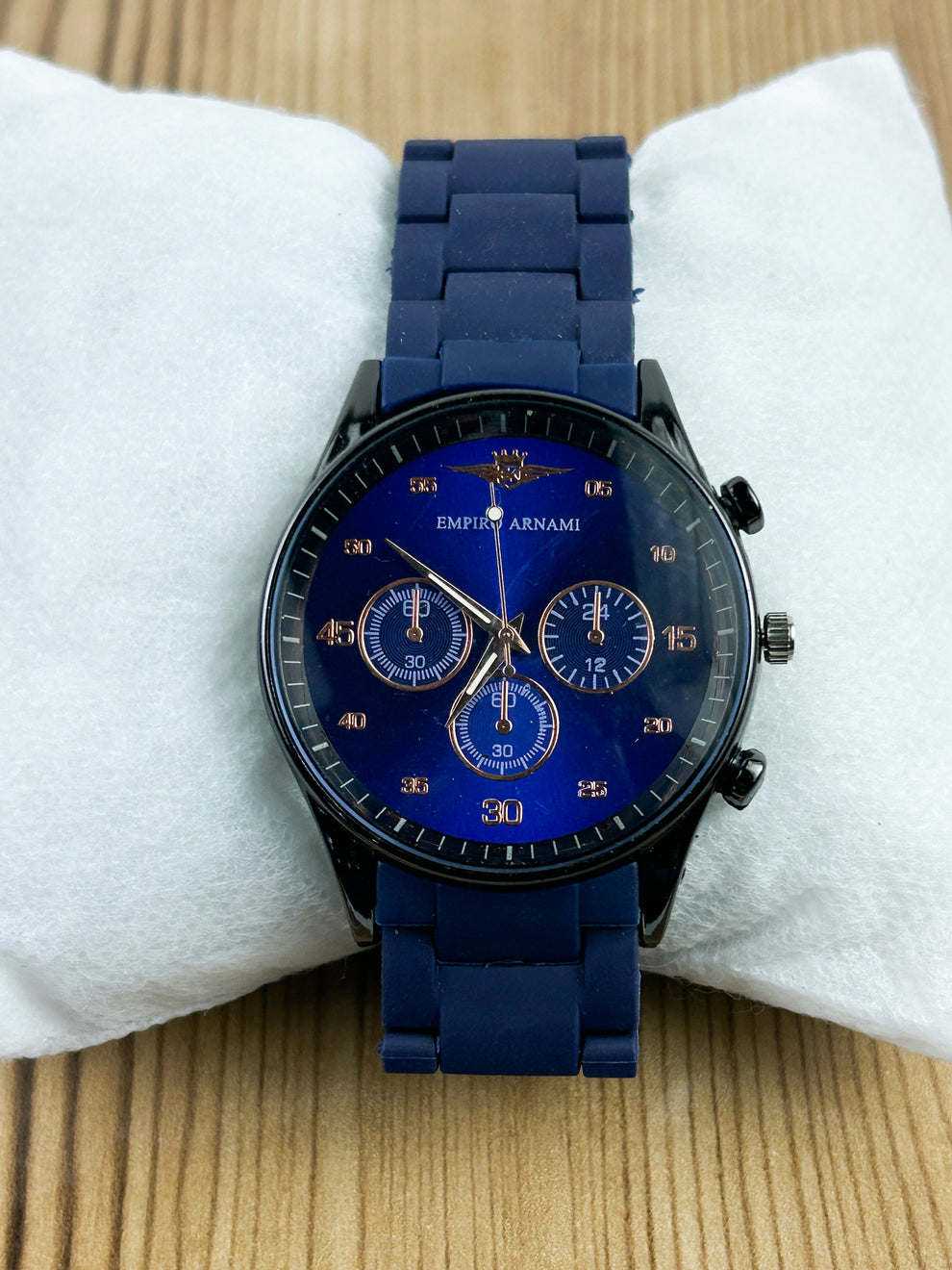 Stylist Emporio Armani Watch for Men Blue